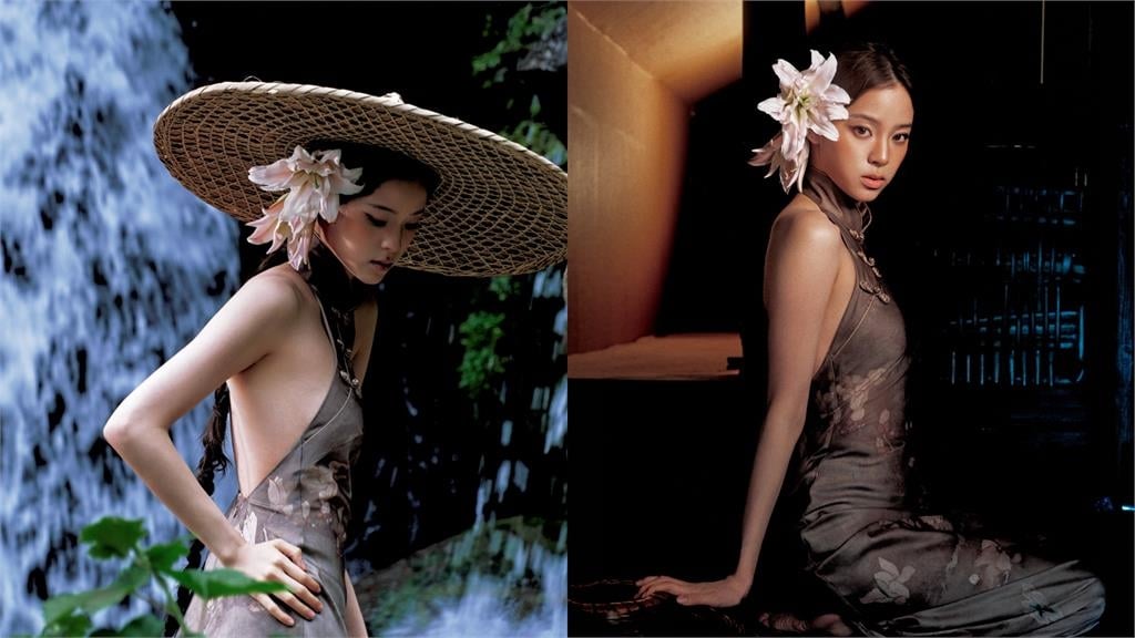 歐陽娜娜辣穿旗袍「絕頂S曲線」全現行！下秒轉身「絕美裸背」罕見大解放