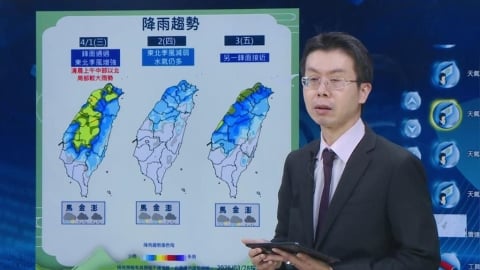 要變天了！下週兩波鋒面接力　「這天」全台降雨最廣