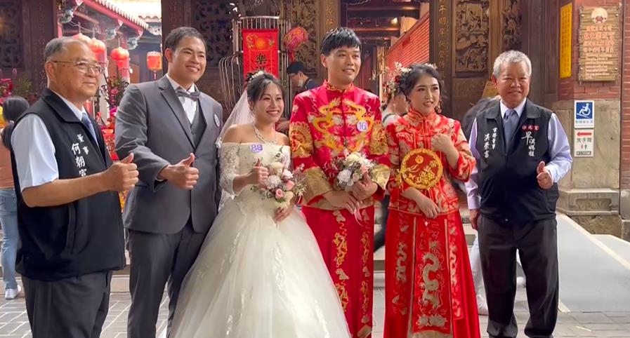 樂見真愛成就幸福　樂成宮88對新人完成金石盟約