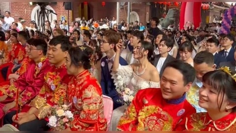 樂見真愛成就幸福　樂成宮88對新人完成金石盟約