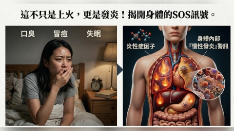 口腔異味、肌膚與睡眠狀態變化：與身體發炎反應的關聯受關注