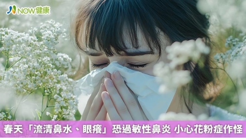 春天「流清鼻水、眼癢」恐過敏性鼻炎 小心花粉症作怪
