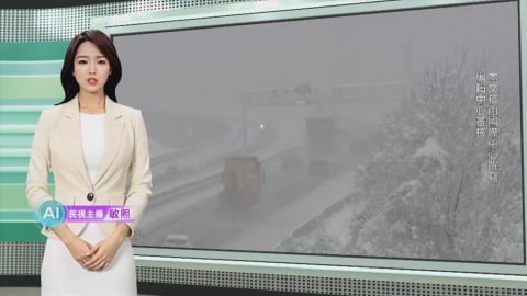 敏熙報氣象／克羅埃西亞大雪 積雪逾20cm交通陷入混亂