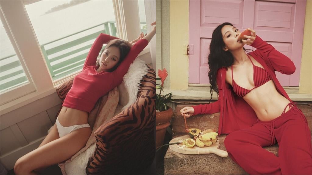 20張不夠看！Jennie親設計比基尼洗版辣照...超狂身材掀496萬人暴動