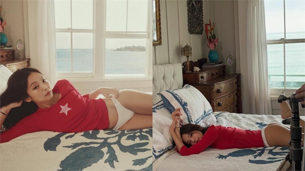 20張不夠看！Jennie親設計比基尼洗版辣照...超狂身材掀496萬人暴動