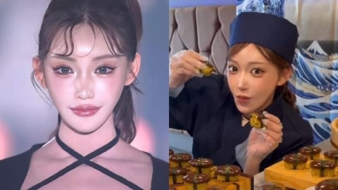 才被嗆「別用摸GG的手捏壽司」!明日花綺羅又被酸「外星臉」嗆拳王:大猩猩不懂?