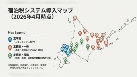 日旅注意!玩北海道花費變高了 明起18地區加收「住宿稅」