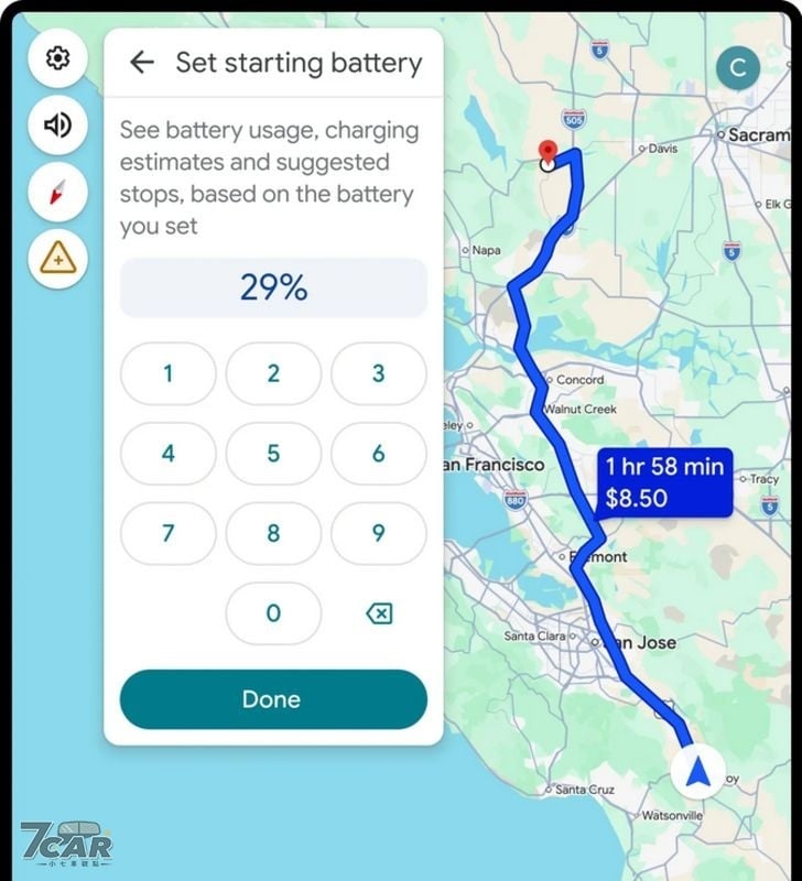 一鍵規劃充電與續航更直覺，Google Maps 強化電動車導航功能