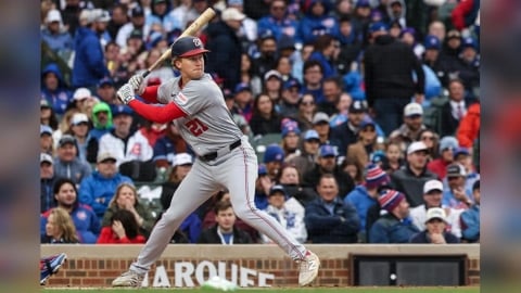 MLB(影)／75年來他是第二人！去年遭三支球隊DFA今年完成連10打席上壘紀錄