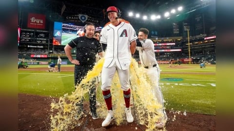 MLB(影)／跟魚王一樣也是荷西費南德茲！大聯盟初登場單場兩轟響尾蛇逆轉英雄