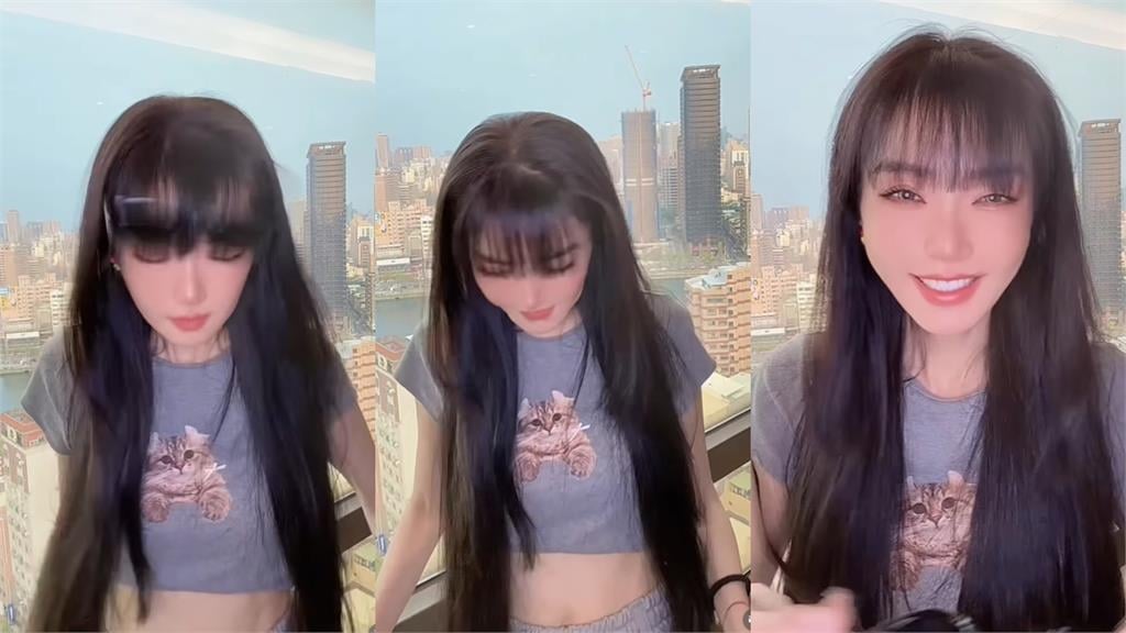  謝金燕飯店玻璃窗熱舞「正面大噴裝」！畫面曝光「驚人反差」粉猛重播：出不去