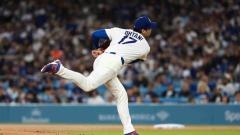 MLB(影)/橫掃球太銷魂打者猛揮空!大谷翔平6局6K無失分 二刀流先發飆87球