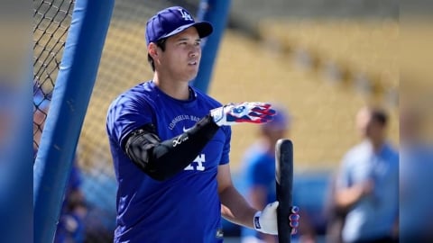 MLB(影)／怎麼了？大谷翔平打擊陷大低潮　賽前這罕見舉動主帥也直呼驚訝