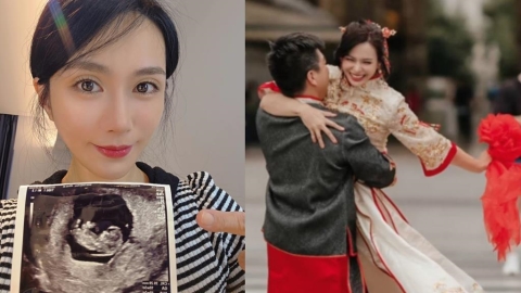 八點檔女神元旦閃婚!再爆好消息「懷孕3個月」甜曬寶寶超音波照