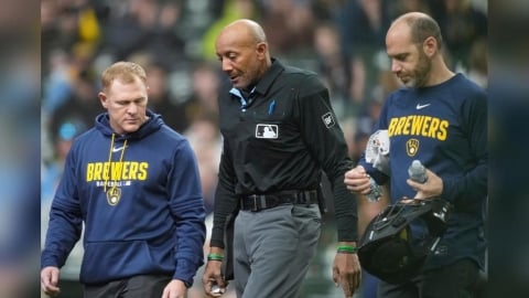 MLB(影)／63歲資深裁判禍不單行！近來頻頻發生誤判還被擦棒球打退場