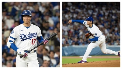 MLB(影)／大谷翔平連續37場比賽上壘現役最長！另一項投手紀錄也是第一