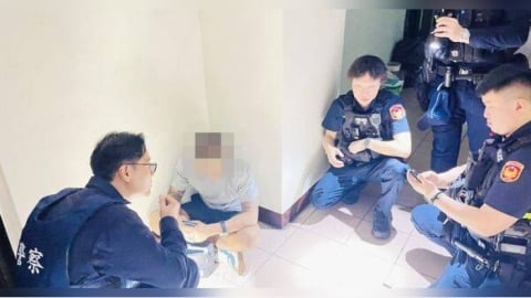 見警秒閃躲！男躲4樓陽台仍被抓　身藏喪屍煙彈還盜刷9萬全曝光