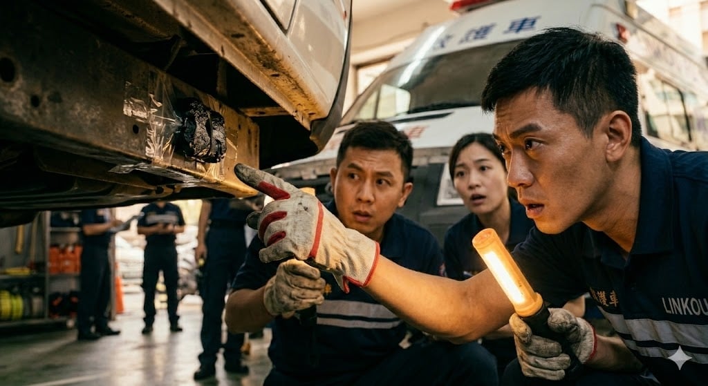 為搶生意太誇張！高雄殯葬男救護車上「偷裝AirTag」監控病患動向