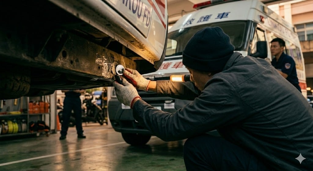 為搶生意太誇張！高雄殯葬男救護車上「偷裝AirTag」監控病患動向