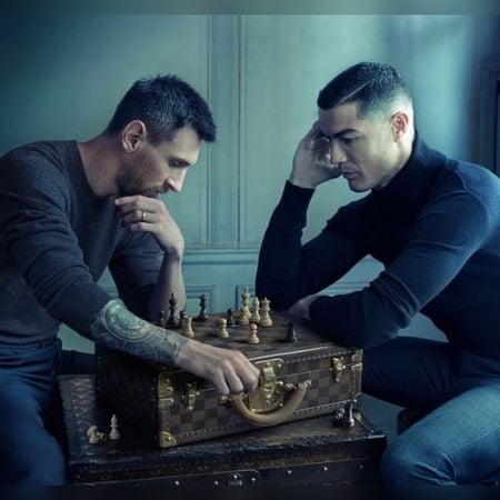 足球(影)／四大天王合體這真的不是AI！梅西、C羅、姆巴佩與維尼修斯夢幻同框