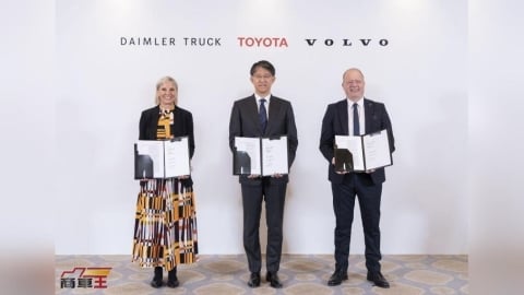 Toyota 擬加入 Daimler Truck 與 Volvo Group，成為燃料電池合資企業 