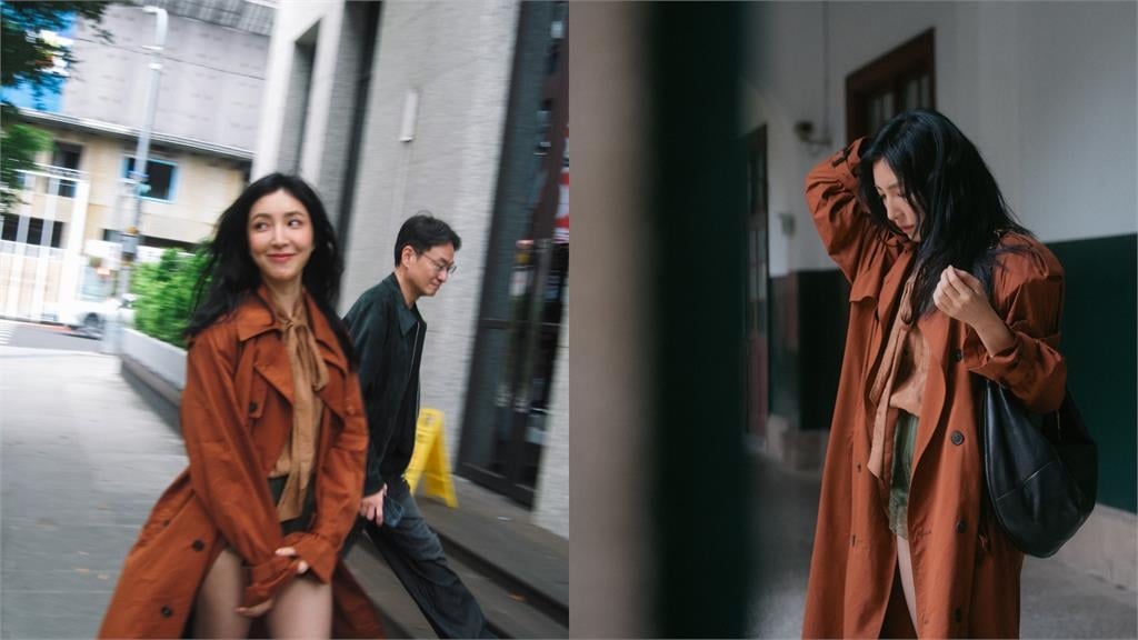 楊謹華辣穿「短褲+透膚黑絲」放送大長腿!網狂讚:完全不像48歲…真實面貌全被拍