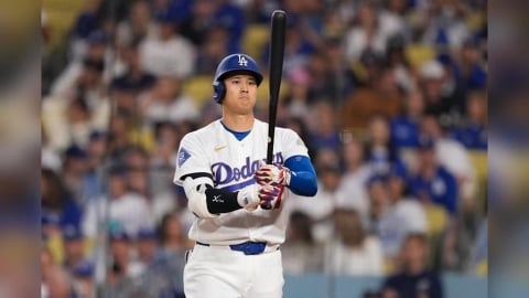 MLB(影)／突破低潮！大谷翔平本季首轟出爐！單場2安包辦4分打點助道奇大勝