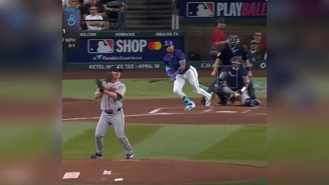 MLB(影)／超速反應直接攔下166公里火球！霍姆斯神技預約年度最佳守備