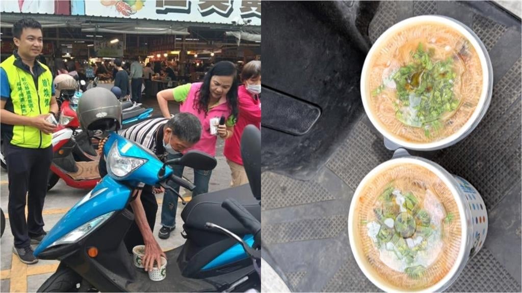 心疼阿北省1元「熱麵線夾中間」載回家！議員這咖「代替塑膠袋」省錢