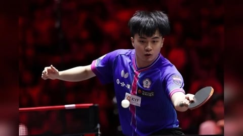 桌球(影)／「小林同學」林昀儒鏖戰7局惜敗松島輝空！生涯第2度奪世界盃銅牌