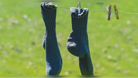 襪子該怎麼晾?達人揭正確方法 網友曝1訣竅:乾更快