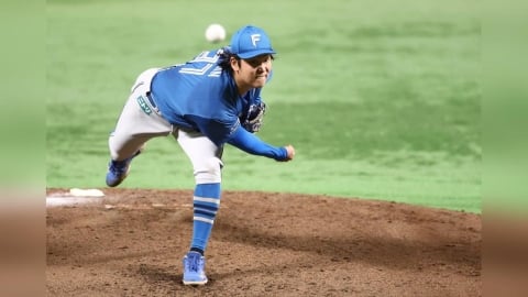 日職(影)/火腿「台灣金孫」古林睿煬9局上登板!飆速153公里賞1K成功關門