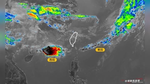 鋒面北移！超旺盛對流圖曝　氣象粉專示警：「這地區」今晚嚴防大雨