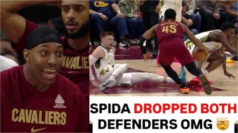 NBA(影)／超狠變奏曲！騎士「蜘蛛人」一次晃暈兩個「腳踝終結再終結」