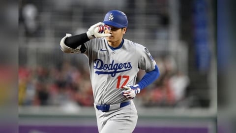 MLB(影)／道奇巨星大谷翔平穩定輸出！將有望挑戰朗神「這一歷史紀錄」