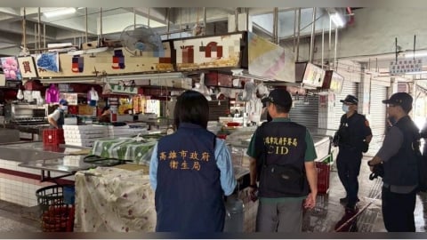 高雄苓雅正義市場春捲攤12名患者檢出沙門氏菌　衛生局重罰144萬