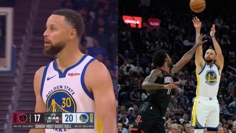 NBA(影)/柯瑞回歸!超過2個月等待球迷超嗨 替補飆三分球「熟悉的最對味」