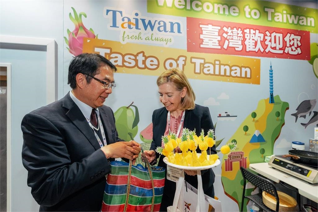 台南農產進軍英國食品展　黃偉哲：首戰獲1億5千萬商機！