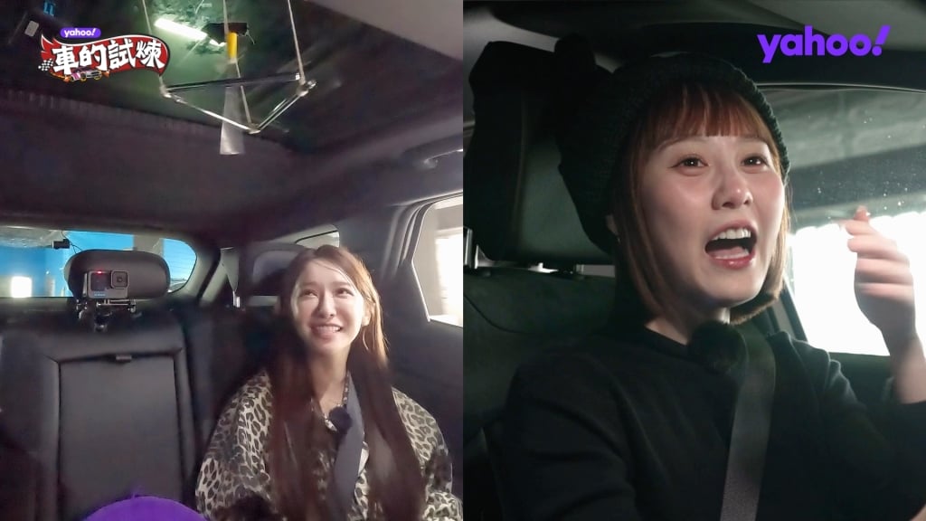 啦啦隊開車驚魂!禾羽「老司機」油門分不清 畇二上路曝慘況:嚕了一整條