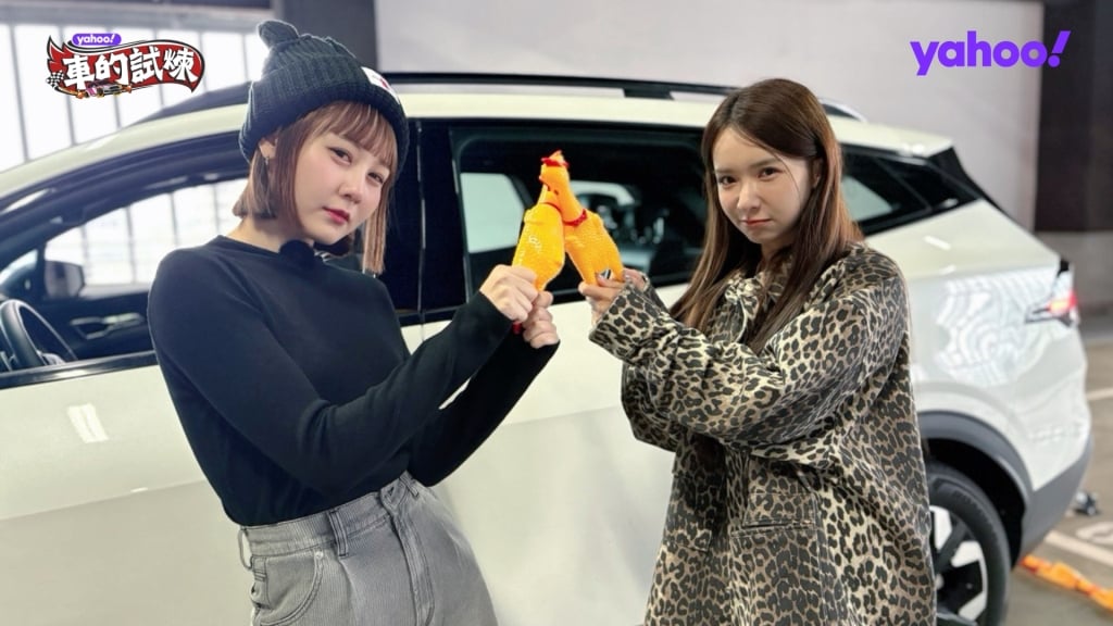 啦啦隊開車驚魂!禾羽「老司機」油門分不清 畇二上路曝慘況:嚕了一整條