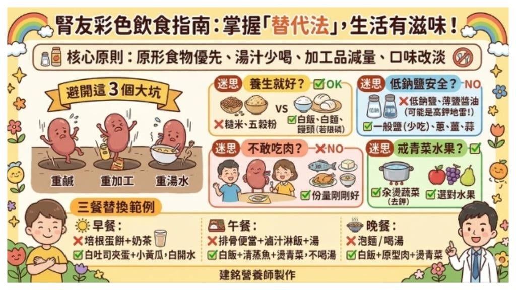 吃得越養生對腎臟越好？營養師授「飲食4大迷思」一堆人都中！