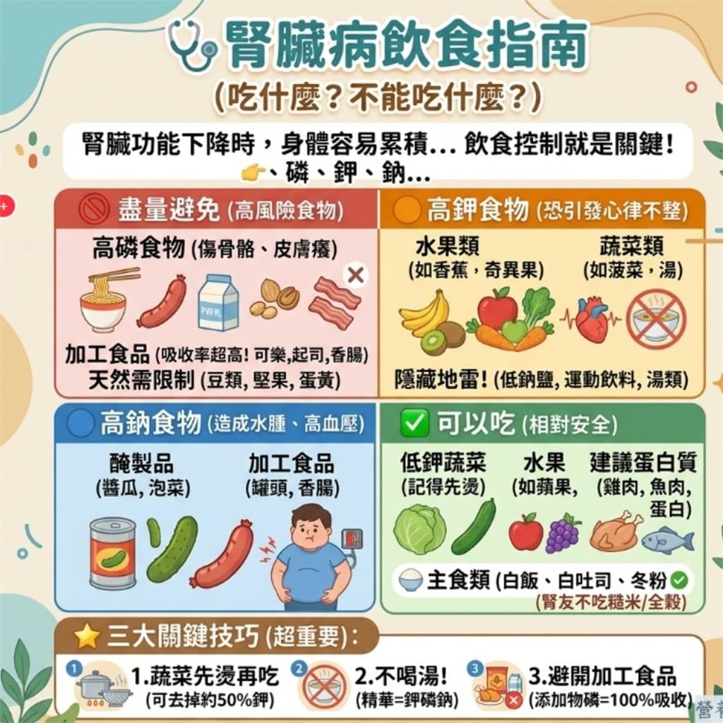 吃得越養生對腎臟越好？營養師授「飲食4大迷思」一堆人都中！