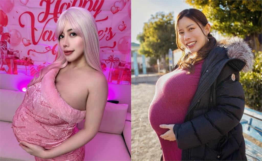 暗黑辣妹「挺孕肚拍激戰片」未婚生子！自爆年收1億：孕婦題材賣很好…