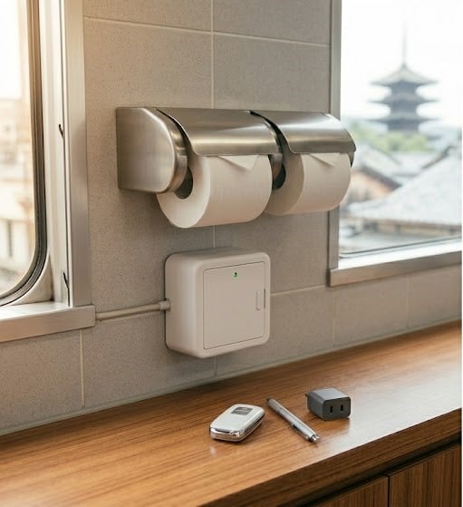 北捷廁所衛生紙下竟藏「神祕白盒+電線」?內行揭「1用途」網喊:長知識了