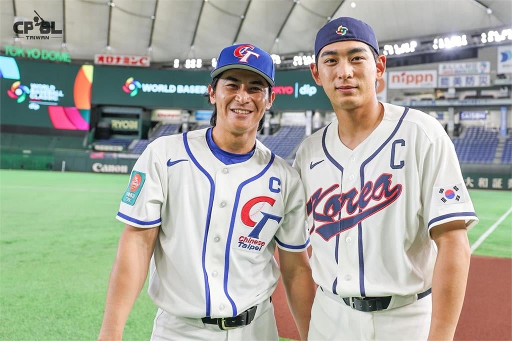 MLB(影)／人帥真好！韓國女團NIMXX為巨人開球「場邊排隊要李政厚簽名」