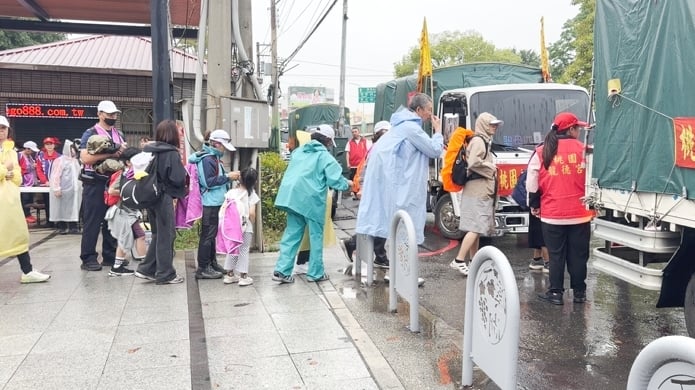 桃園龍德宮四媽祖南巡進香 第五天駐駕民雄騎虎王廟