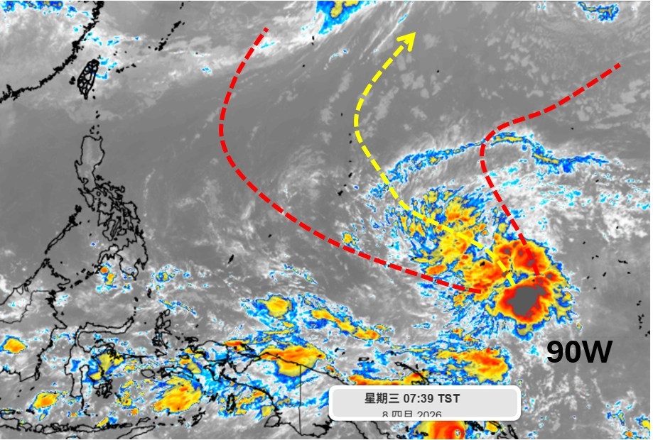 4月颱「辛樂克」最快週五生成！專家示警「強又大」影響台灣機率曝光