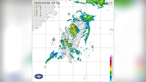 對流雲系襲台　「4縣市」發布大雨特報防瞬間強降雨