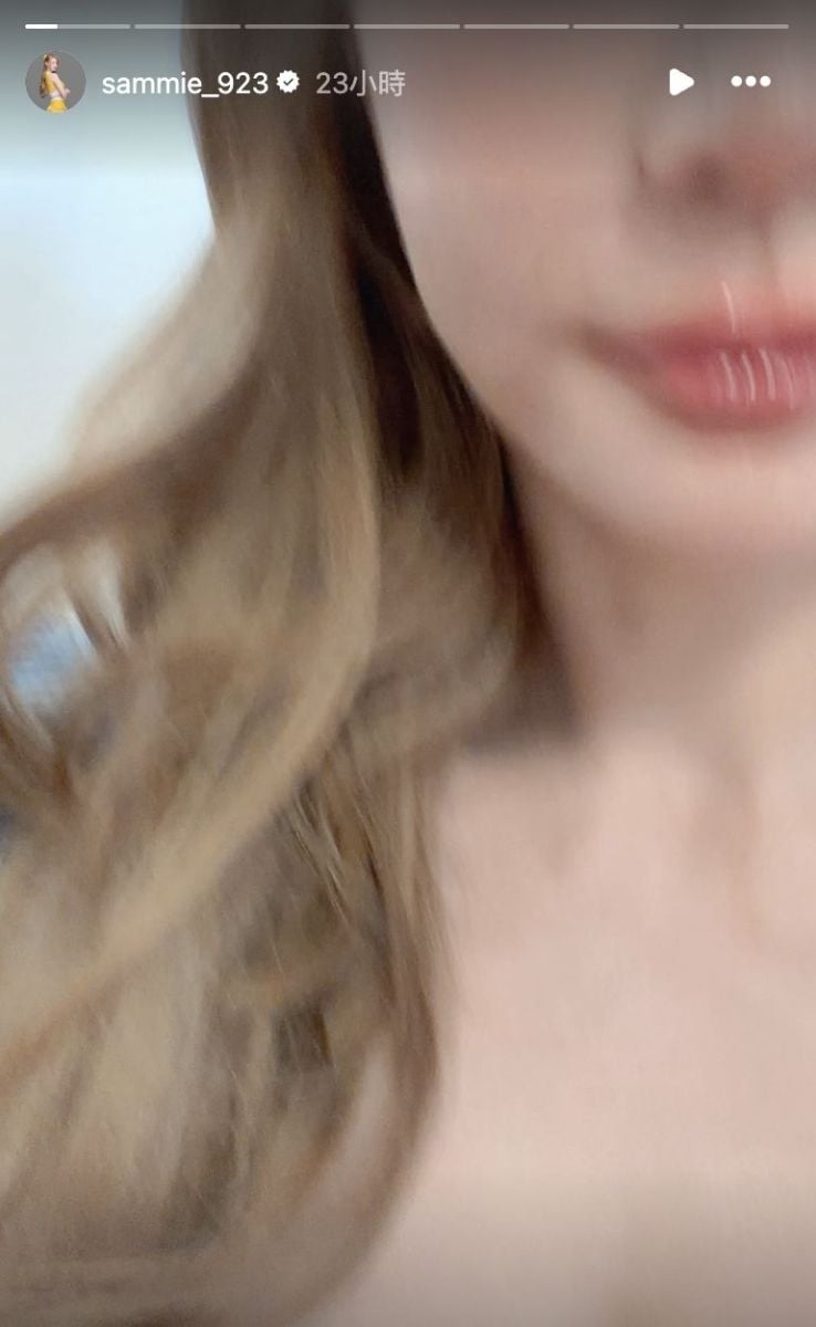 圖／中信兄弟啦啦隊Passion Sisters成員短今（胡馨儀）近日在Instagram上傳一張近距離自拍照。（翻攝 短今IG）