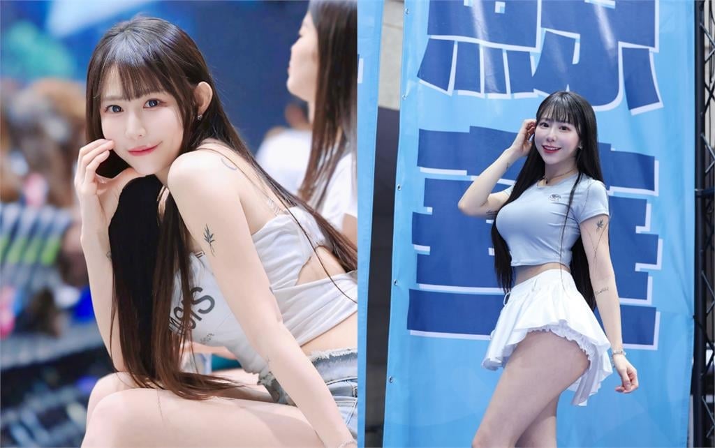 外國驚見正妹「當眾爬上巨石」超靈活！竟是台灣「真人娜美」網猛看：要發瘋